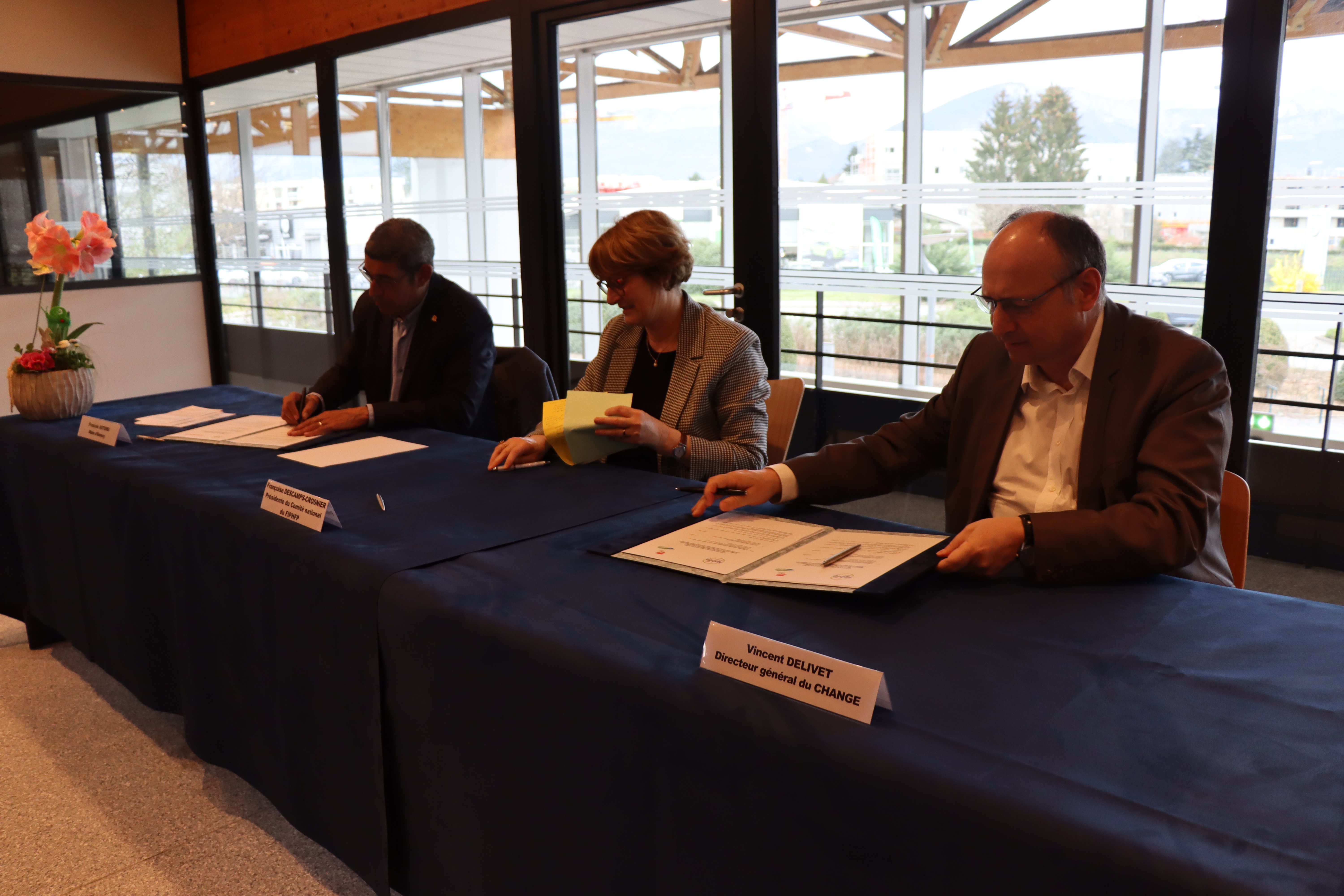 A fresh agreement between the FIPHFP, the City, and the Hospital is announced